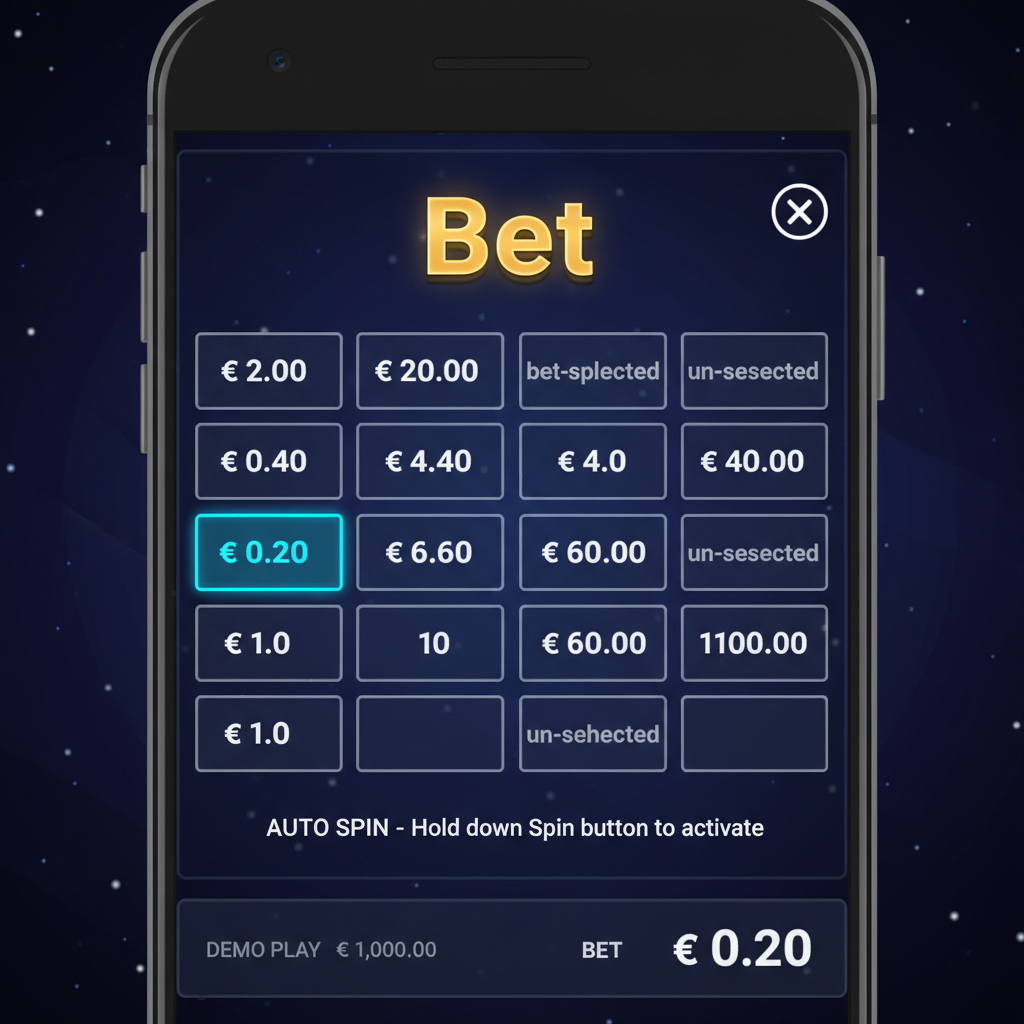 Pirots 4 – Einsatzeinstellungen auf dem Smartphone