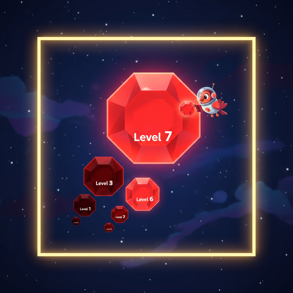 Rote Edelsteine in Pirots 4 — zahlen 6,00x maximum