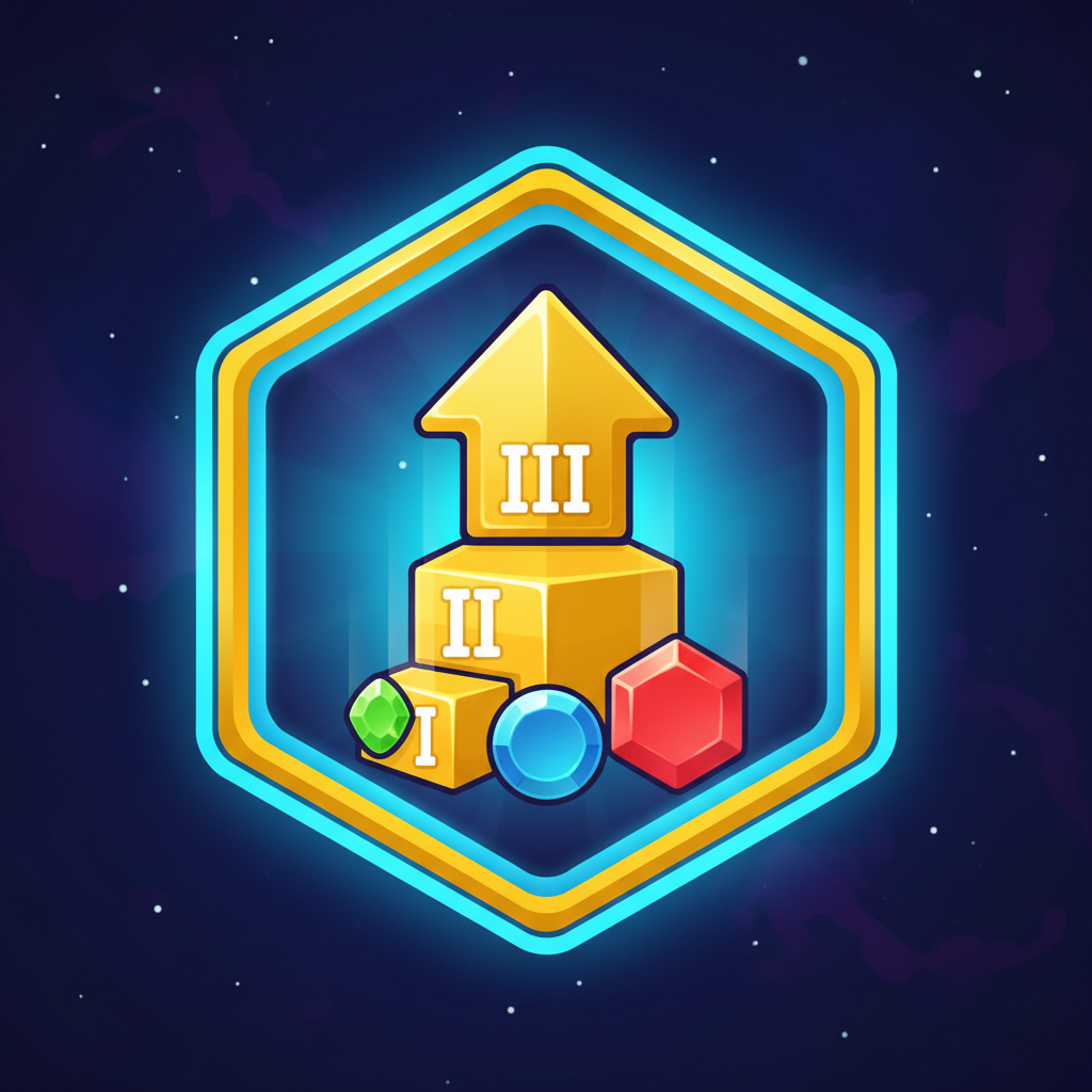 Upgrade-Symbol in Pirots 4 — steigert Edelstein-Level